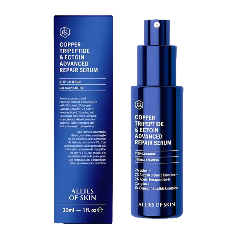 Allies of Skin Copper Tripeptide & Ectoin Advanced Repair Serum 30 ml - Відновлююча сироватка - фото №1